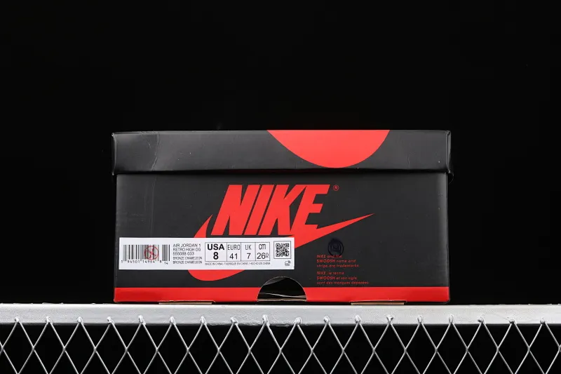 All categories Air Jordan Jordan series basketball shoes Air Jordan 1 High X version Air Jordan 1 High OG "Rust Shadow" AJ1 Joe 1 Bronze Brown 555088-033